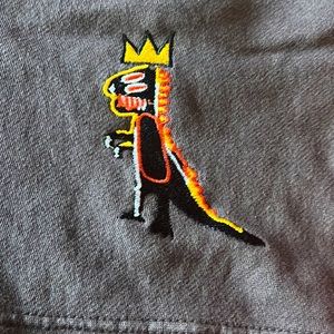 URBAN OUTFITTERS - JEAN MICHEL BASQUIAT TERRY SHORTS